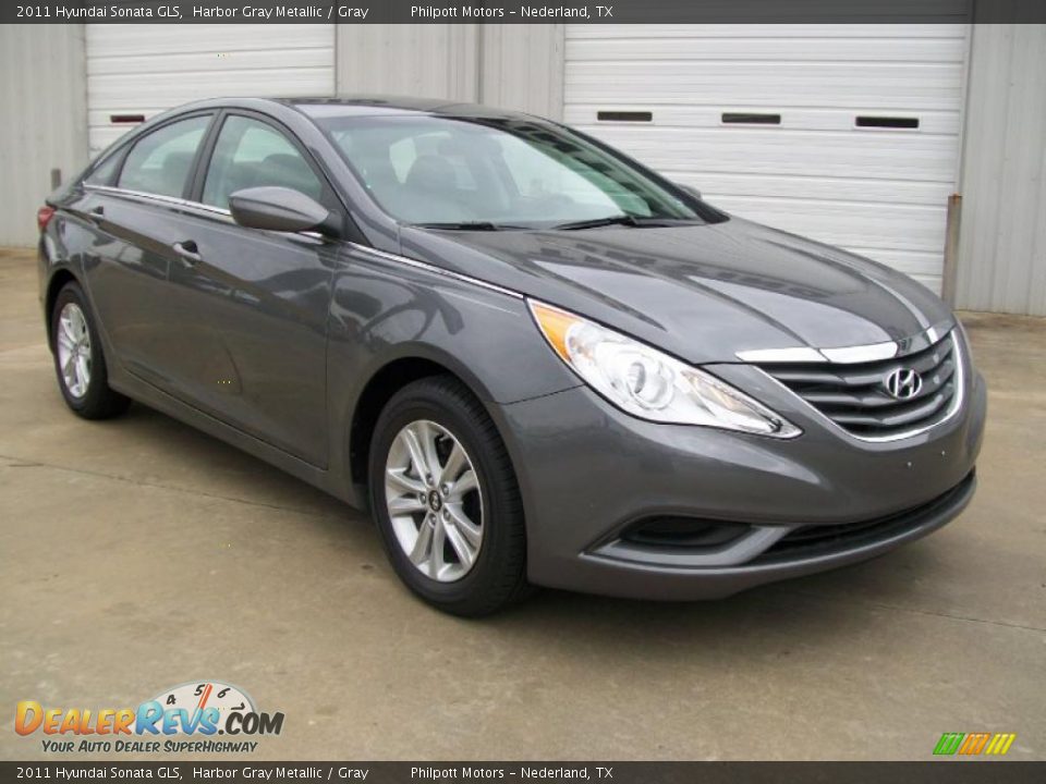 2011 Hyundai Sonata GLS Harbor Gray Metallic / Gray Photo #1