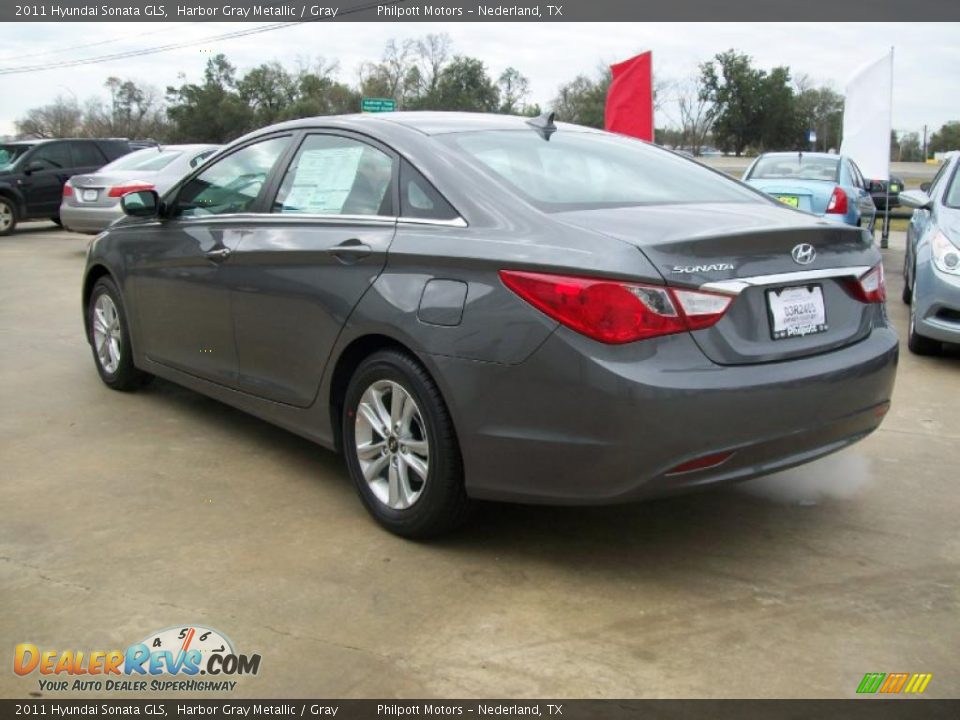 2011 Hyundai Sonata GLS Harbor Gray Metallic / Gray Photo #5