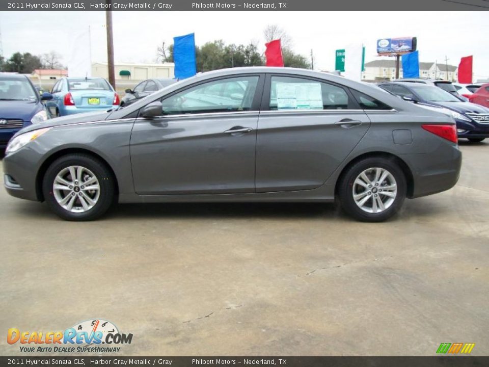 2011 Hyundai Sonata GLS Harbor Gray Metallic / Gray Photo #6