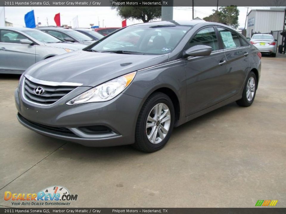 2011 Hyundai Sonata GLS Harbor Gray Metallic / Gray Photo #7