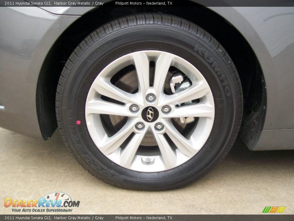 2011 Hyundai Sonata GLS Harbor Gray Metallic / Gray Photo #10