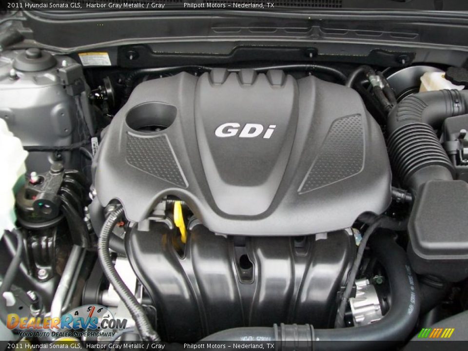 2011 Hyundai Sonata GLS Harbor Gray Metallic / Gray Photo #16