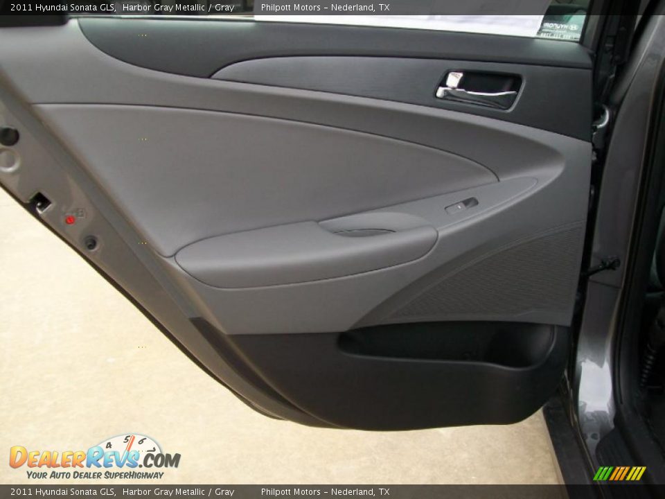2011 Hyundai Sonata GLS Harbor Gray Metallic / Gray Photo #17
