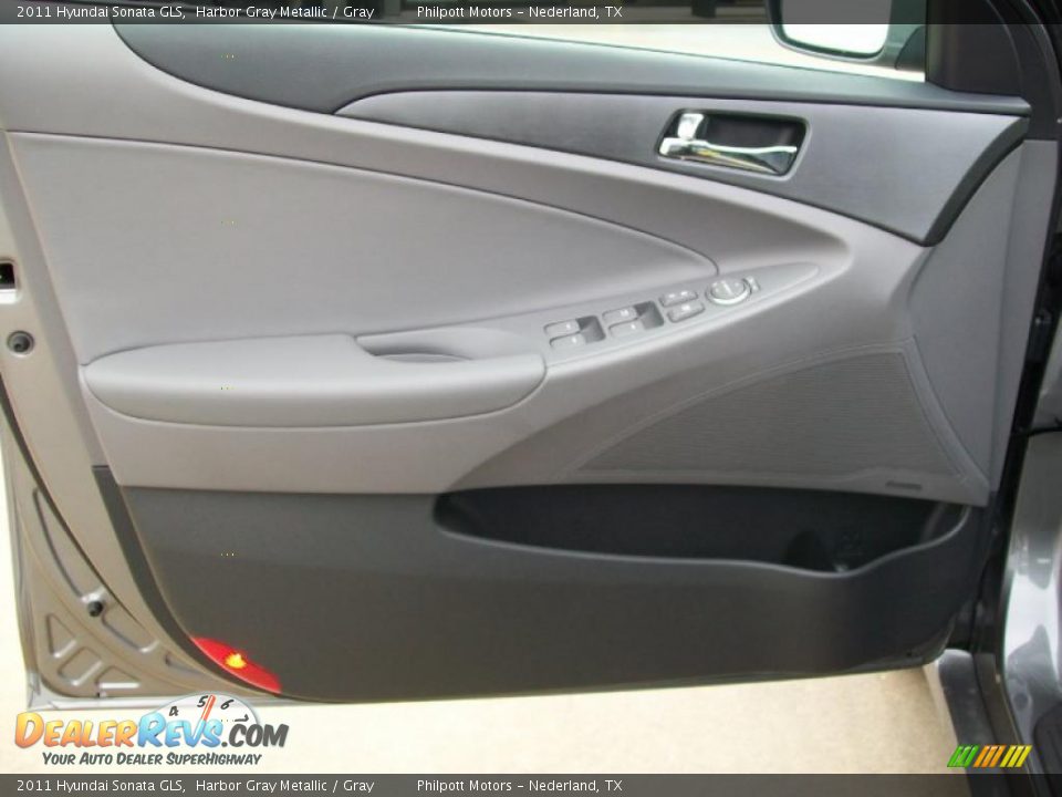 2011 Hyundai Sonata GLS Harbor Gray Metallic / Gray Photo #19