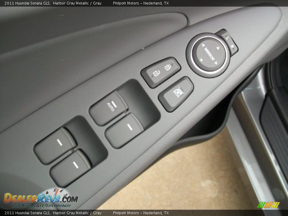 2011 Hyundai Sonata GLS Harbor Gray Metallic / Gray Photo #20
