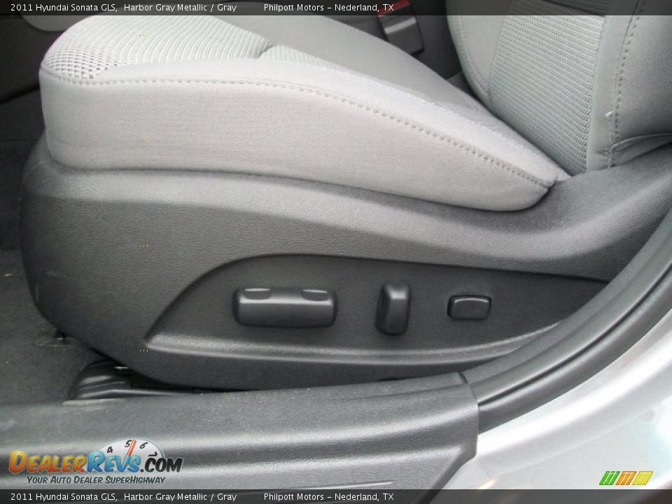 2011 Hyundai Sonata GLS Harbor Gray Metallic / Gray Photo #22