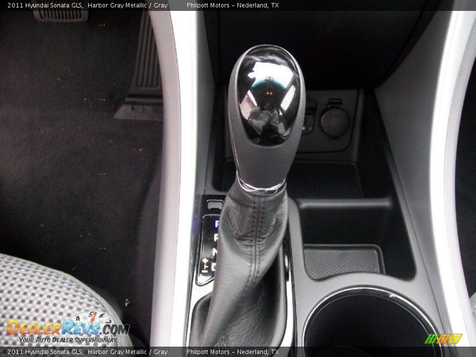 2011 Hyundai Sonata GLS Harbor Gray Metallic / Gray Photo #28
