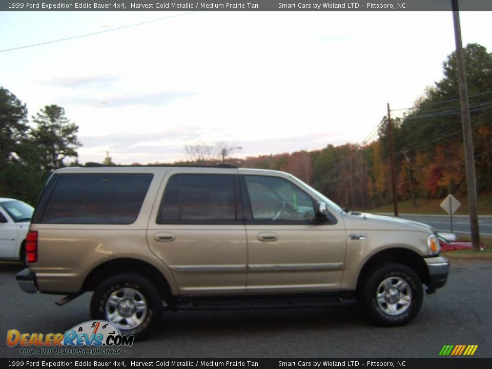 1999 Ford Expedition Eddie Bauer 4x4 Harvest Gold Metallic / Medium Prairie Tan Photo #1
