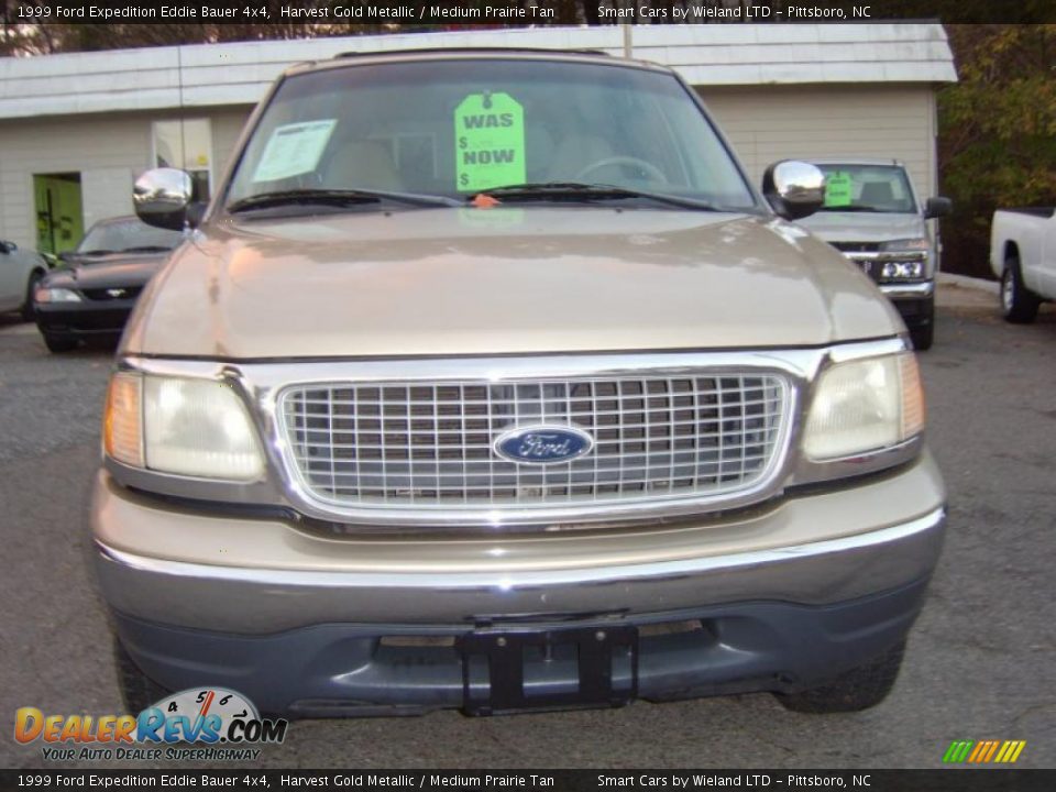 1999 Ford Expedition Eddie Bauer 4x4 Harvest Gold Metallic / Medium Prairie Tan Photo #2