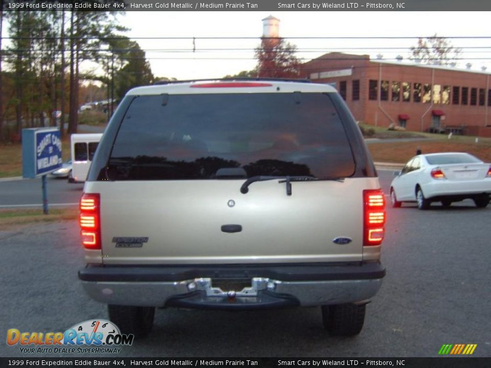 1999 Ford Expedition Eddie Bauer 4x4 Harvest Gold Metallic / Medium Prairie Tan Photo #4