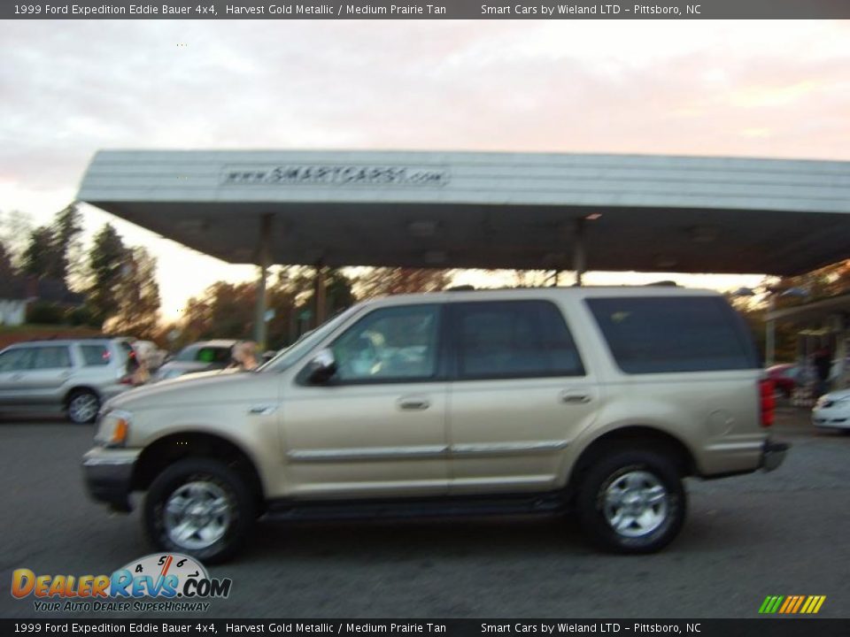 1999 Ford Expedition Eddie Bauer 4x4 Harvest Gold Metallic / Medium Prairie Tan Photo #5