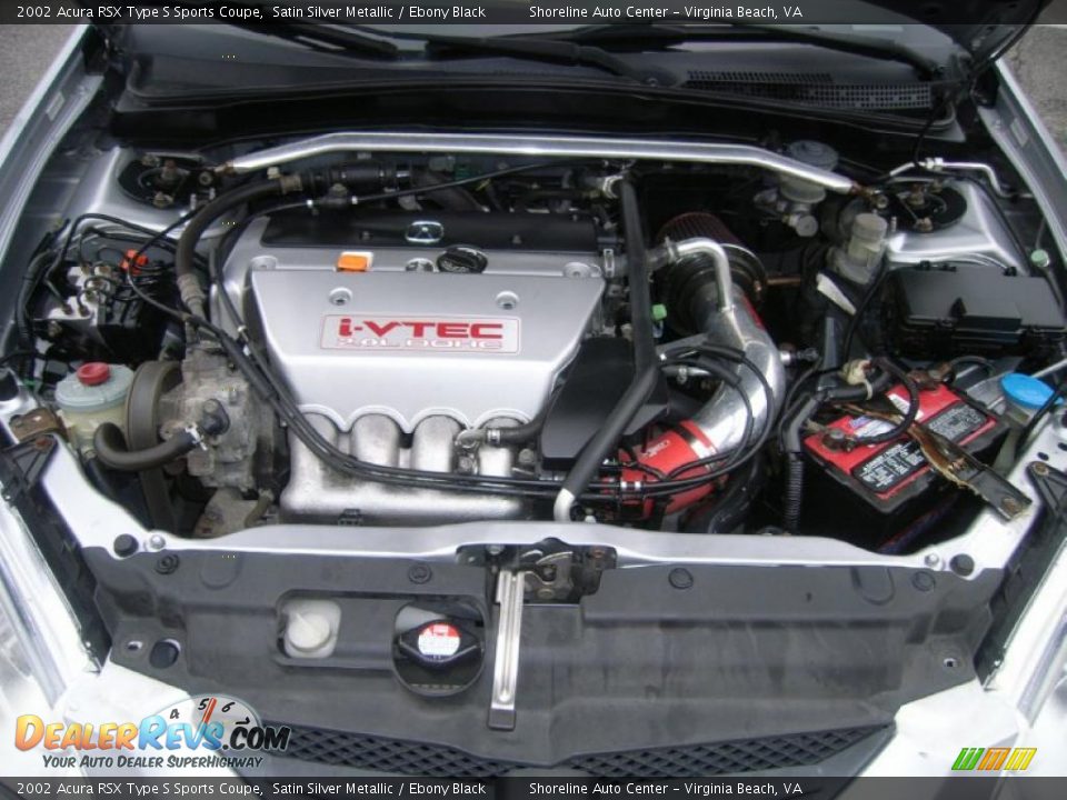 2002 Acura RSX Type S Sports Coupe 2.0 Liter DOHC 16-Valve i-VTEC 4 Cylinder Engine Photo #21