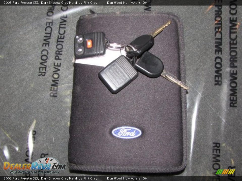 2005 Ford Freestar SES Dark Shadow Grey Metallic / Flint Grey Photo #22