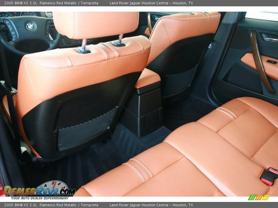 Terracotta Interior - 2005 BMW X3 3.0i Photo #21