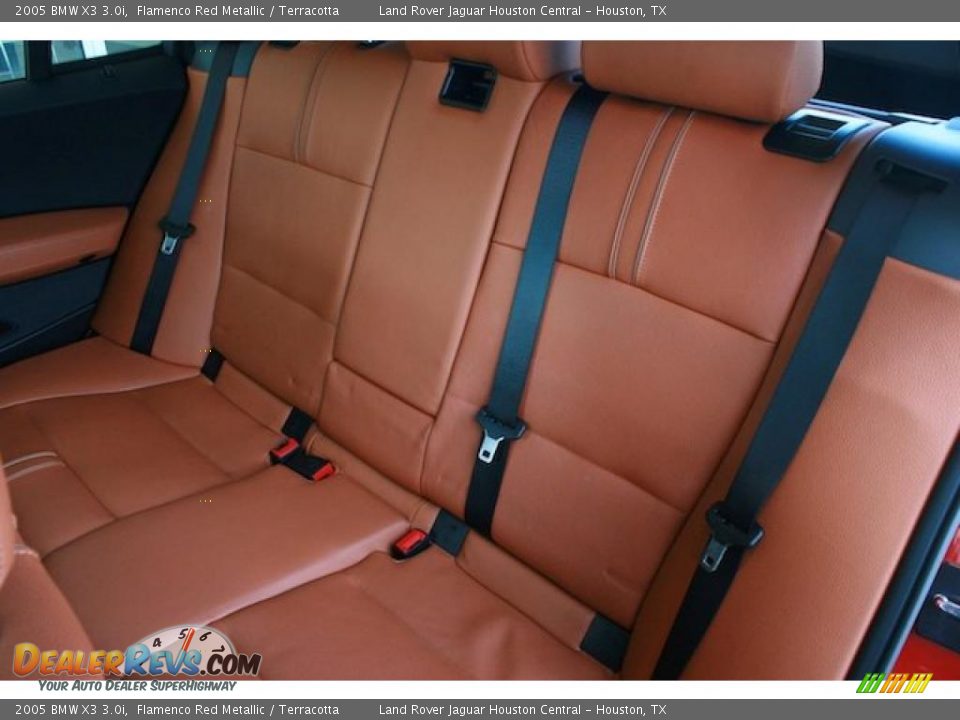 Terracotta Interior - 2005 BMW X3 3.0i Photo #24