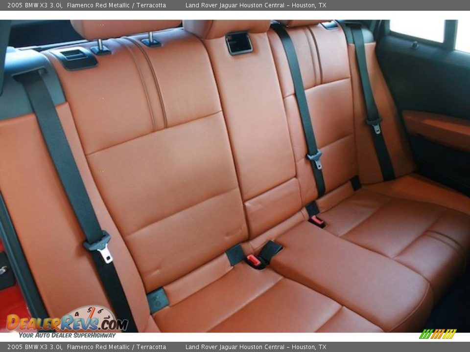 Terracotta Interior - 2005 BMW X3 3.0i Photo #28