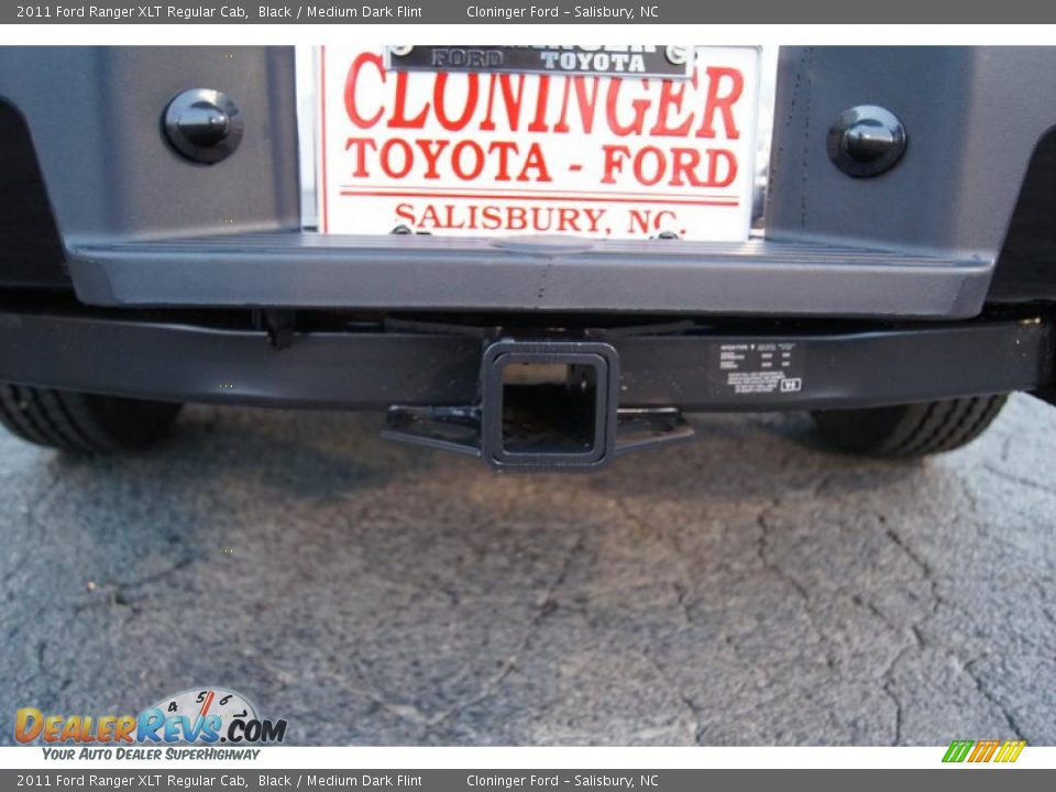 2011 Ford Ranger XLT Regular Cab Black / Medium Dark Flint Photo #13