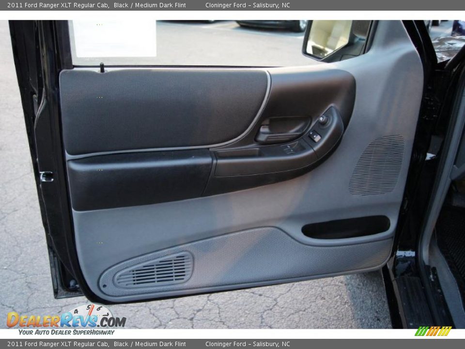 2011 Ford Ranger XLT Regular Cab Black / Medium Dark Flint Photo #15