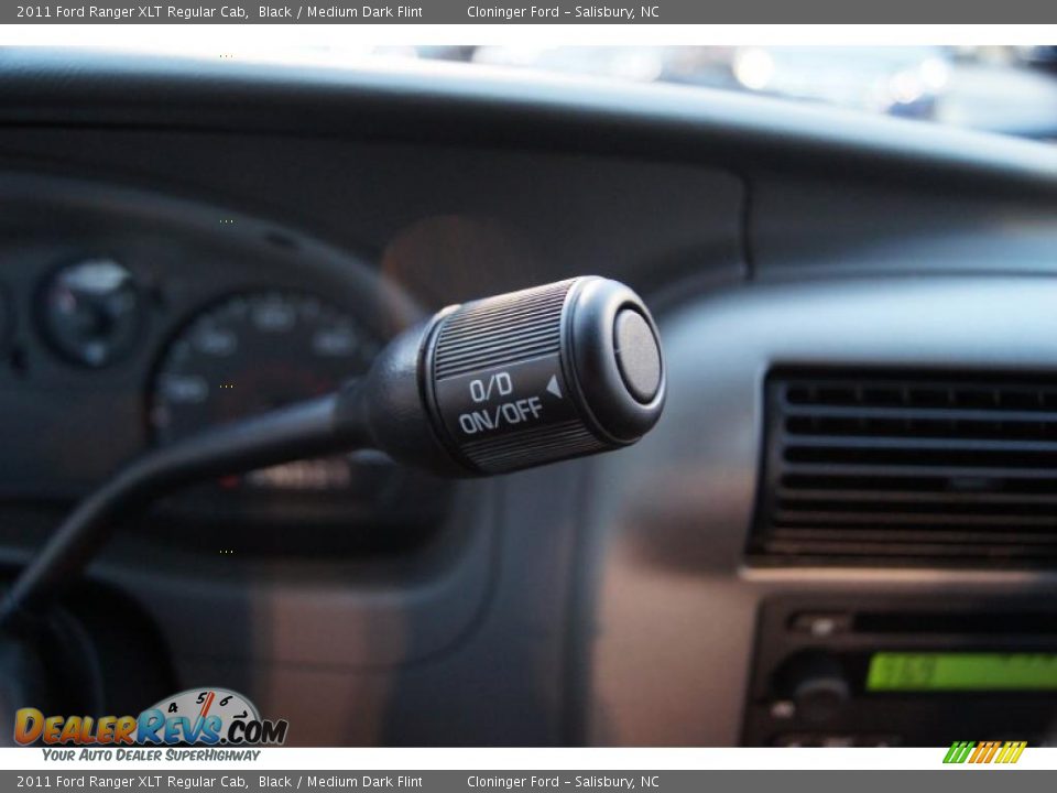 2011 Ford Ranger XLT Regular Cab Black / Medium Dark Flint Photo #21