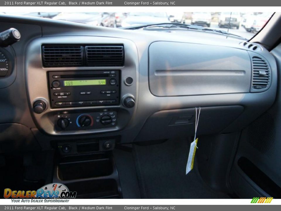 2011 Ford Ranger XLT Regular Cab Black / Medium Dark Flint Photo #25