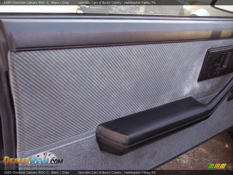 Door Panel of 1985 Chevrolet Camaro IROC-Z Photo #29