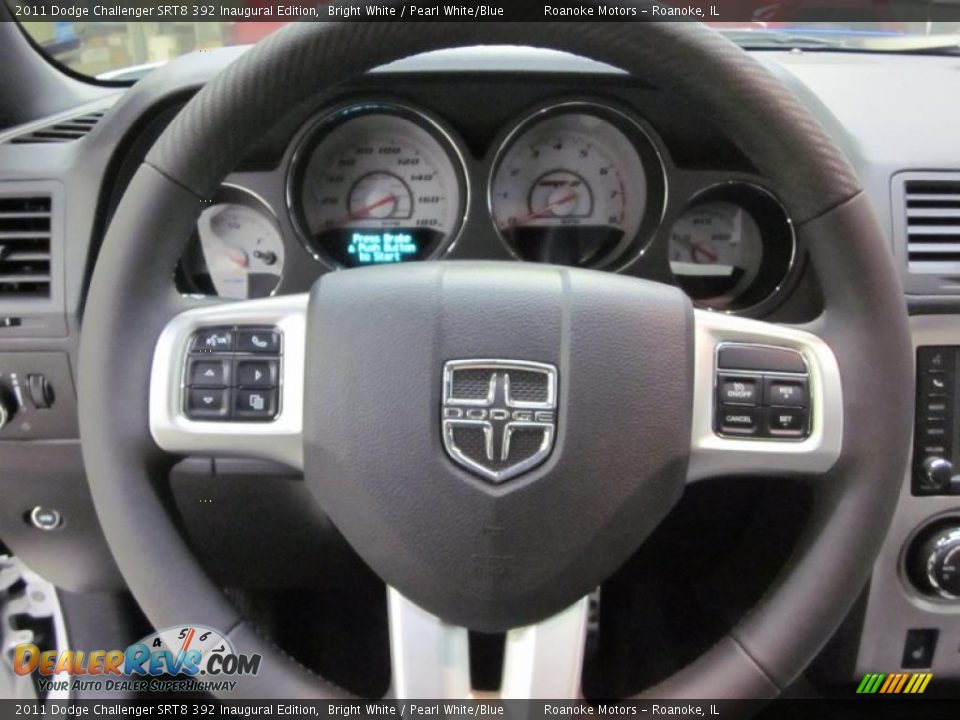 2011 Dodge Challenger SRT8 392 Inaugural Edition Steering Wheel Photo #7