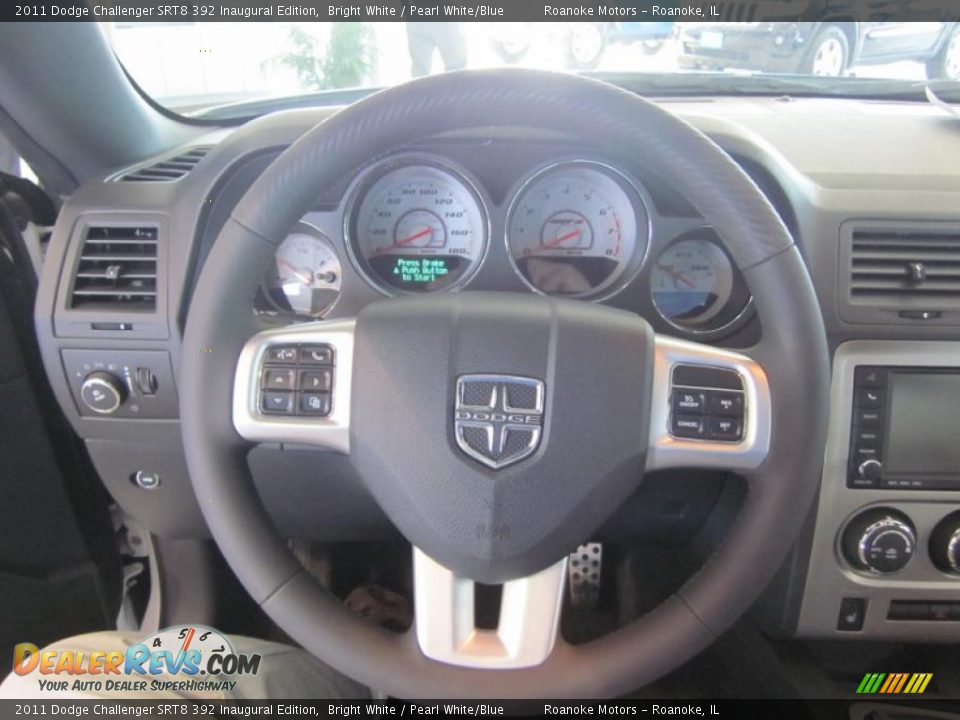 2011 Dodge Challenger SRT8 392 Inaugural Edition Steering Wheel Photo #34