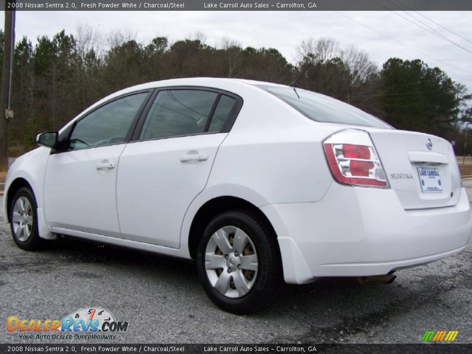 2008 Nissan sentra white #2