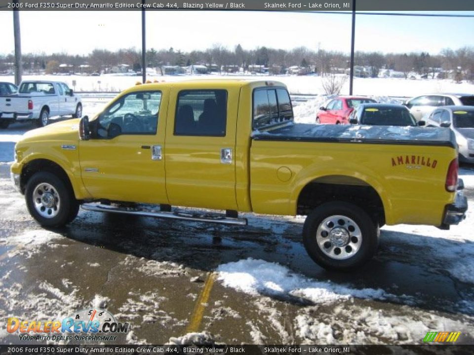 Blazing Yellow 2006 Ford F350 Super Duty Amarillo Edition Crew Cab 4x4 Photo #7