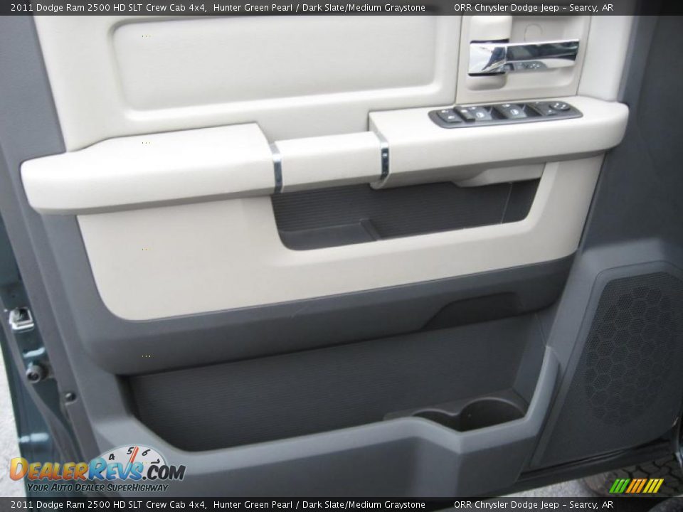 2011 Dodge Ram 2500 HD SLT Crew Cab 4x4 Hunter Green Pearl / Dark Slate/Medium Graystone Photo #12