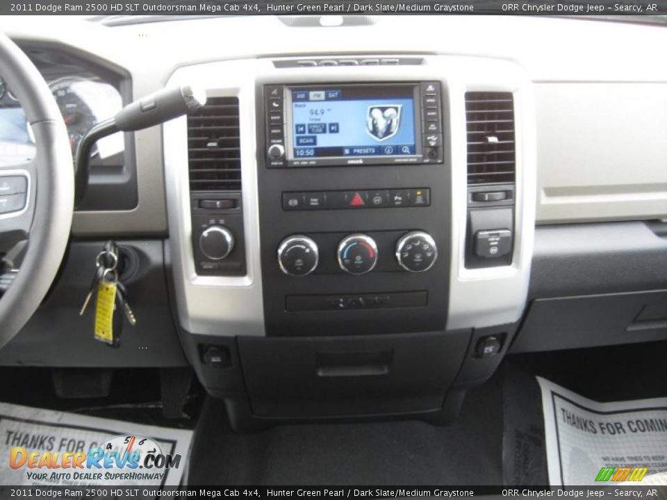 2011 Dodge Ram 2500 HD SLT Outdoorsman Mega Cab 4x4 Hunter Green Pearl / Dark Slate/Medium Graystone Photo #10