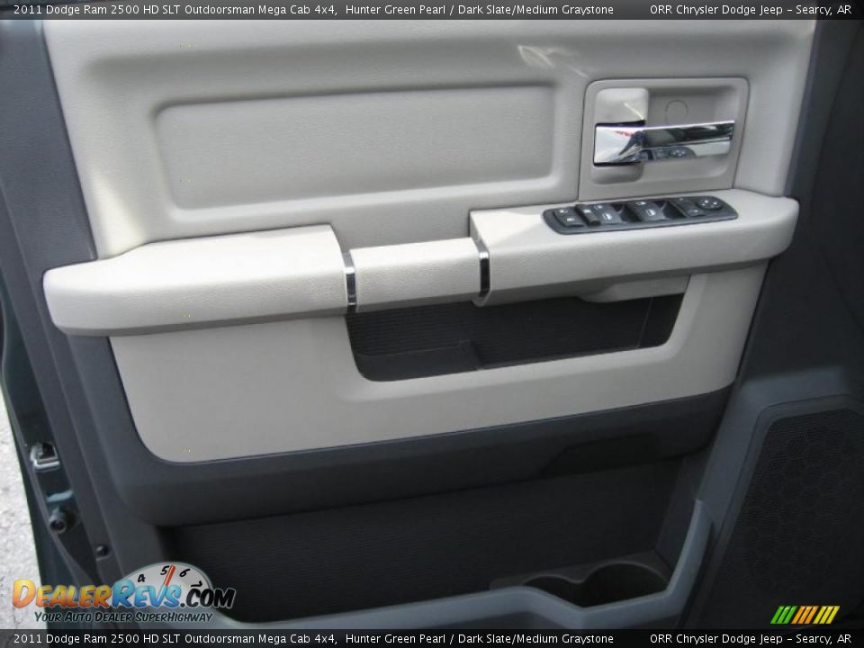 2011 Dodge Ram 2500 HD SLT Outdoorsman Mega Cab 4x4 Hunter Green Pearl / Dark Slate/Medium Graystone Photo #12