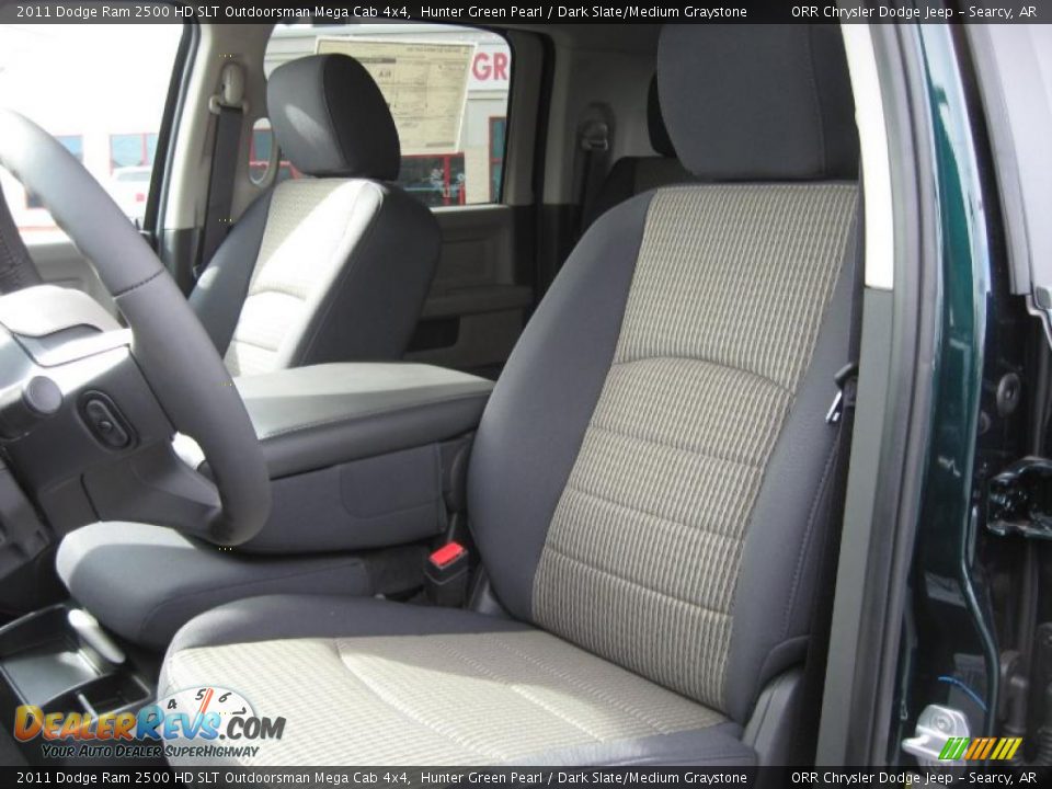 Dark Slate/Medium Graystone Interior - 2011 Dodge Ram 2500 HD SLT Outdoorsman Mega Cab 4x4 Photo #13