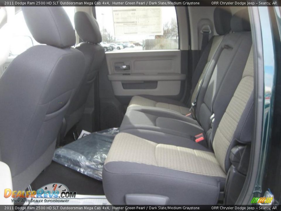 Dark Slate/Medium Graystone Interior - 2011 Dodge Ram 2500 HD SLT Outdoorsman Mega Cab 4x4 Photo #14