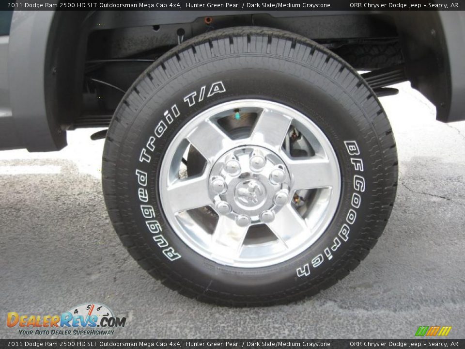 2011 Dodge Ram 2500 HD SLT Outdoorsman Mega Cab 4x4 Wheel Photo #16