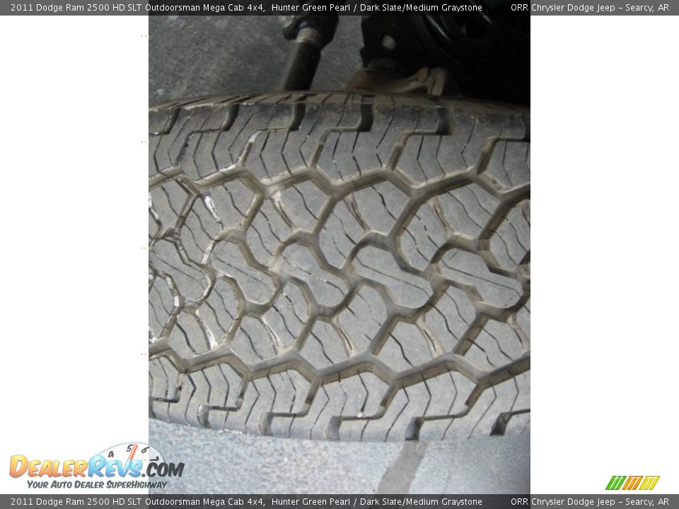 2011 Dodge Ram 2500 HD SLT Outdoorsman Mega Cab 4x4 Hunter Green Pearl / Dark Slate/Medium Graystone Photo #17