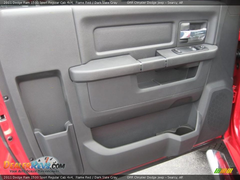 Door Panel of 2011 Dodge Ram 1500 Sport Regular Cab 4x4 Photo #10