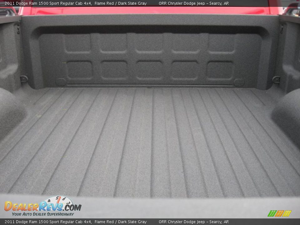 2011 Dodge Ram 1500 Sport Regular Cab 4x4 Flame Red / Dark Slate Gray Photo #14