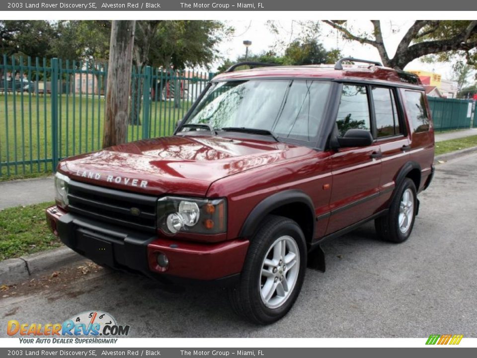 2003 Land Rover Discovery SE Alveston Red / Black Photo #1