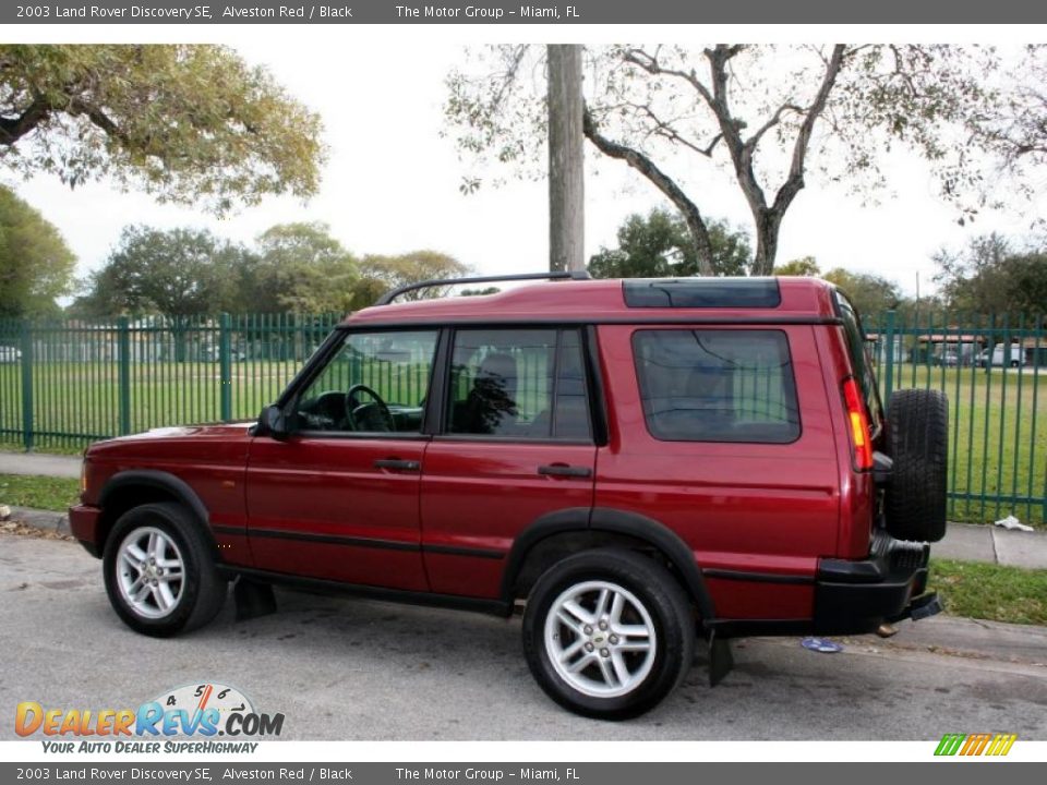 2003 Land Rover Discovery SE Alveston Red / Black Photo #5