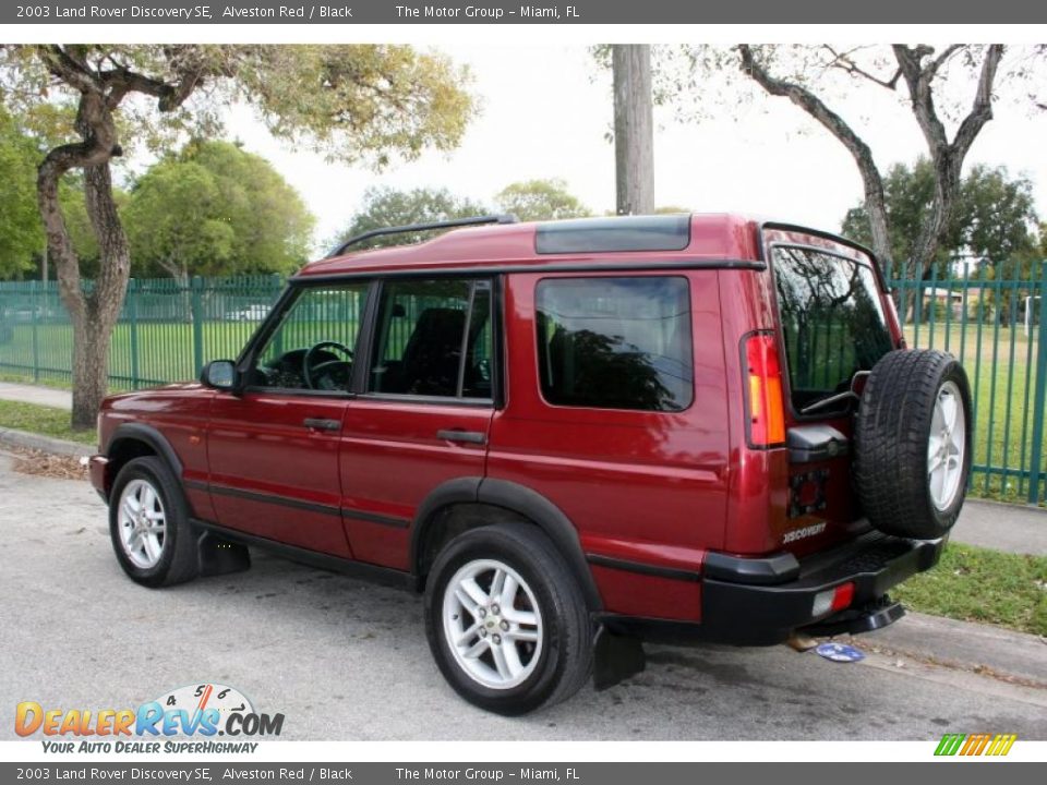 2003 Land Rover Discovery SE Alveston Red / Black Photo #6