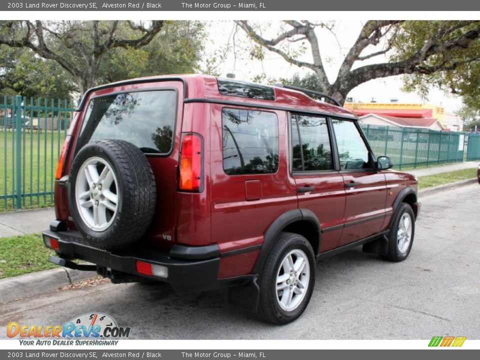 2003 Land Rover Discovery SE Alveston Red / Black Photo #9