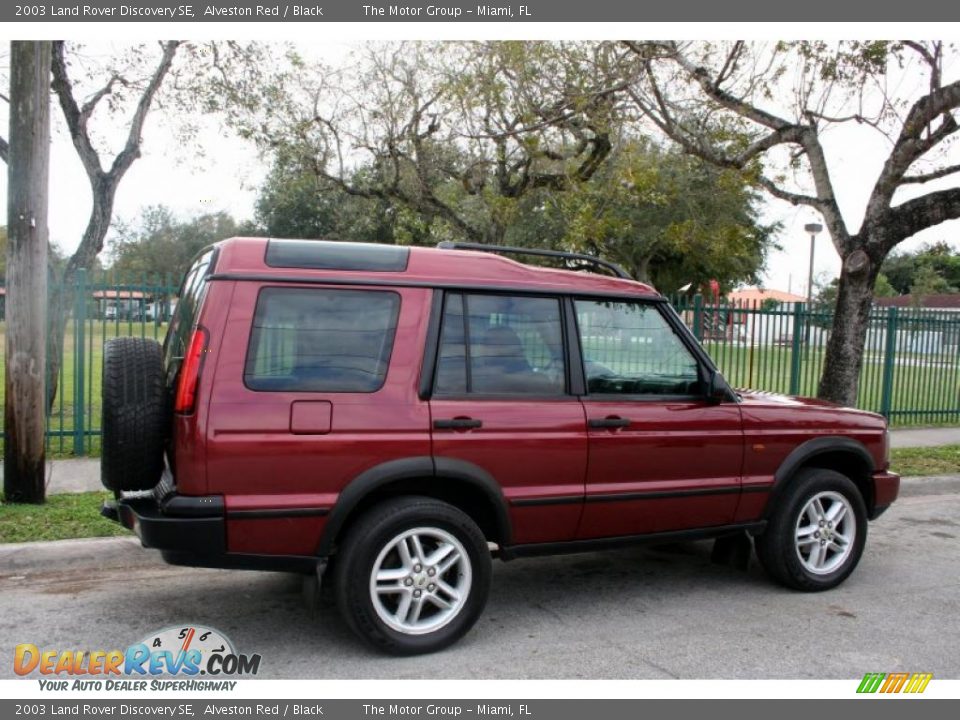 2003 Land Rover Discovery SE Alveston Red / Black Photo #10