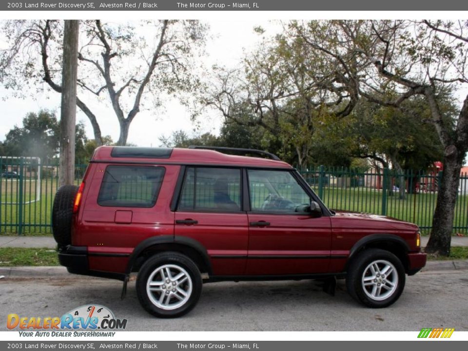 2003 Land Rover Discovery SE Alveston Red / Black Photo #11