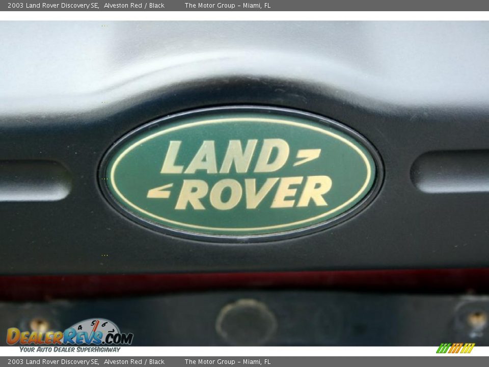 2003 Land Rover Discovery SE Alveston Red / Black Photo #28