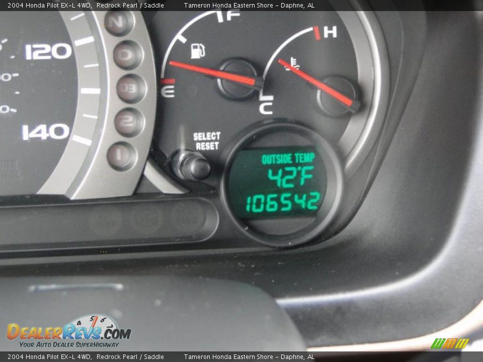 2004 Honda Pilot EX-L 4WD Gauges Photo #20