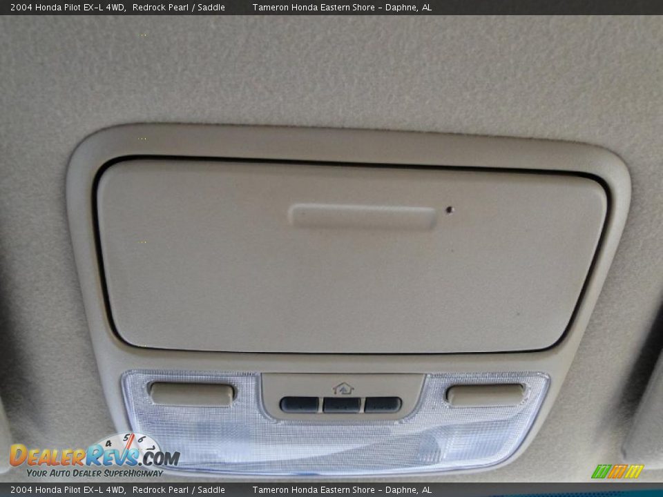 2004 Honda Pilot EX-L 4WD Redrock Pearl / Saddle Photo #25