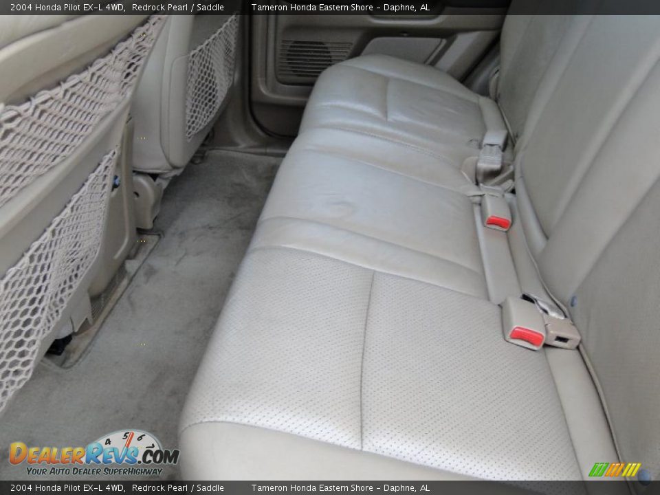 2004 Honda Pilot EX-L 4WD Redrock Pearl / Saddle Photo #30