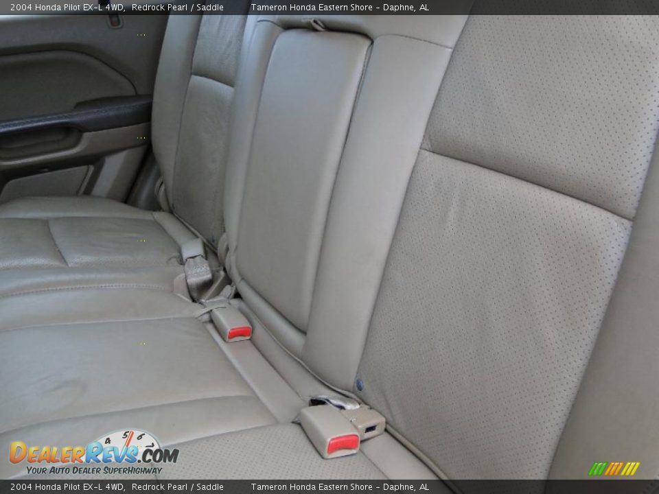 2004 Honda Pilot EX-L 4WD Redrock Pearl / Saddle Photo #31