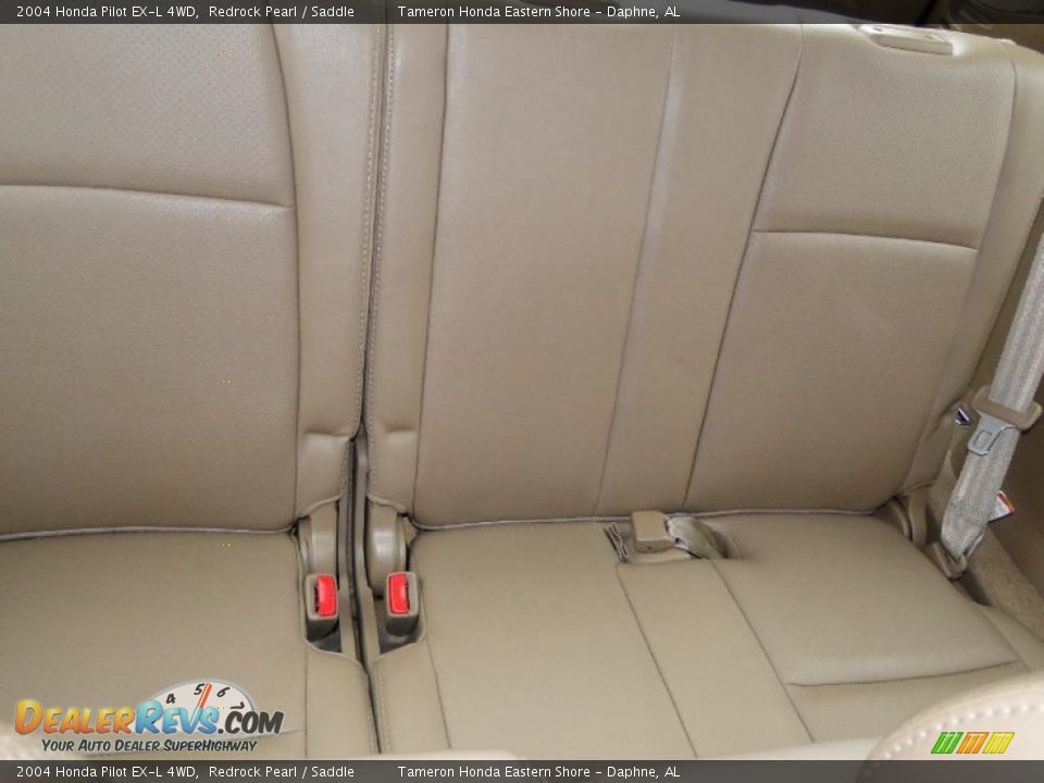 2004 Honda Pilot EX-L 4WD Redrock Pearl / Saddle Photo #36